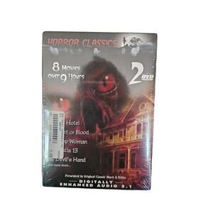 Horror Classics Vol. 2 Set of 2 DVDs 8 Movies Digitally Enhanced Sealed in Box
